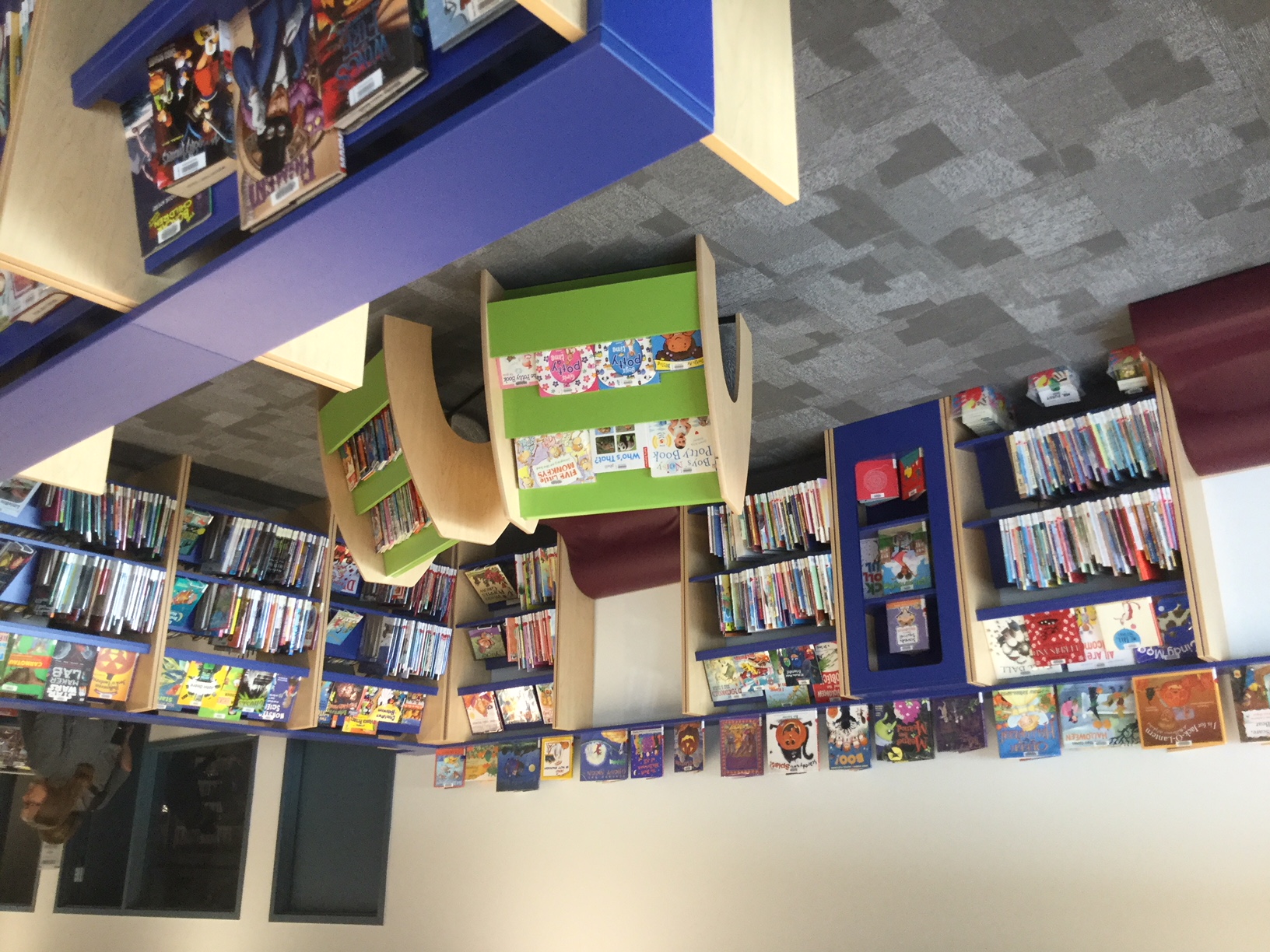 Glencoe Library's children's area